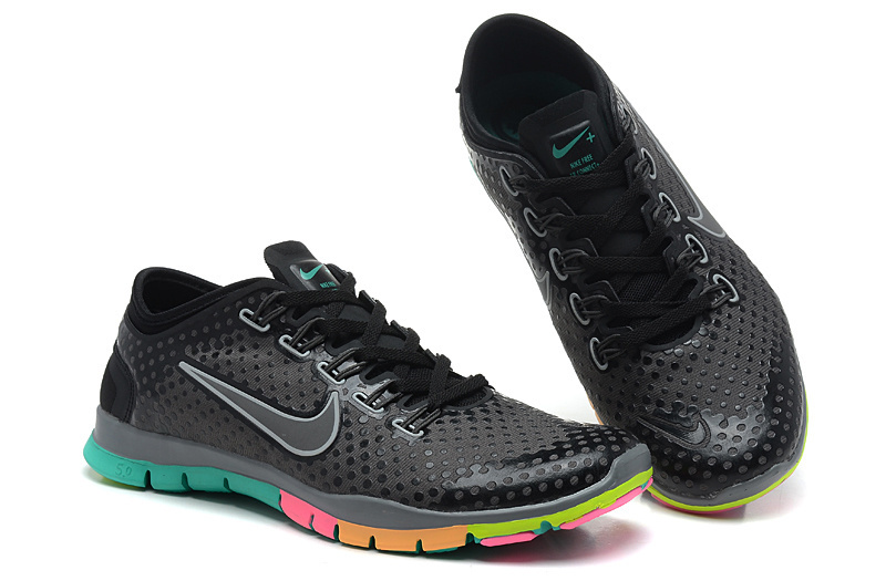 Hot Nike Free5.0 Women Shoes Black